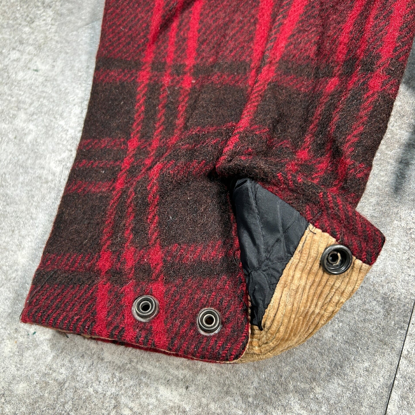 Polo by Ralph Lauren 90s Red Wool Hunting Jacket Size M