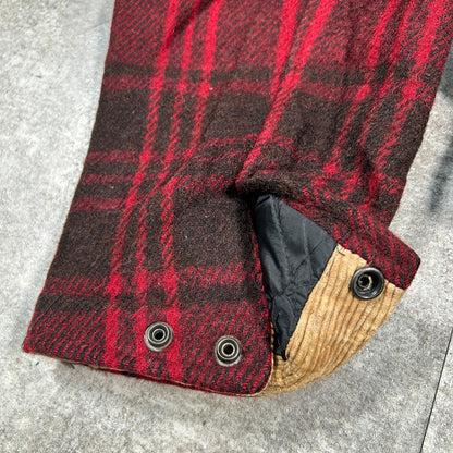 Polo by Ralph Lauren 90s Red Wool Hunting Jacket Size M