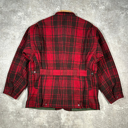 Polo by Ralph Lauren 90s Red Wool Hunting Jacket Size M