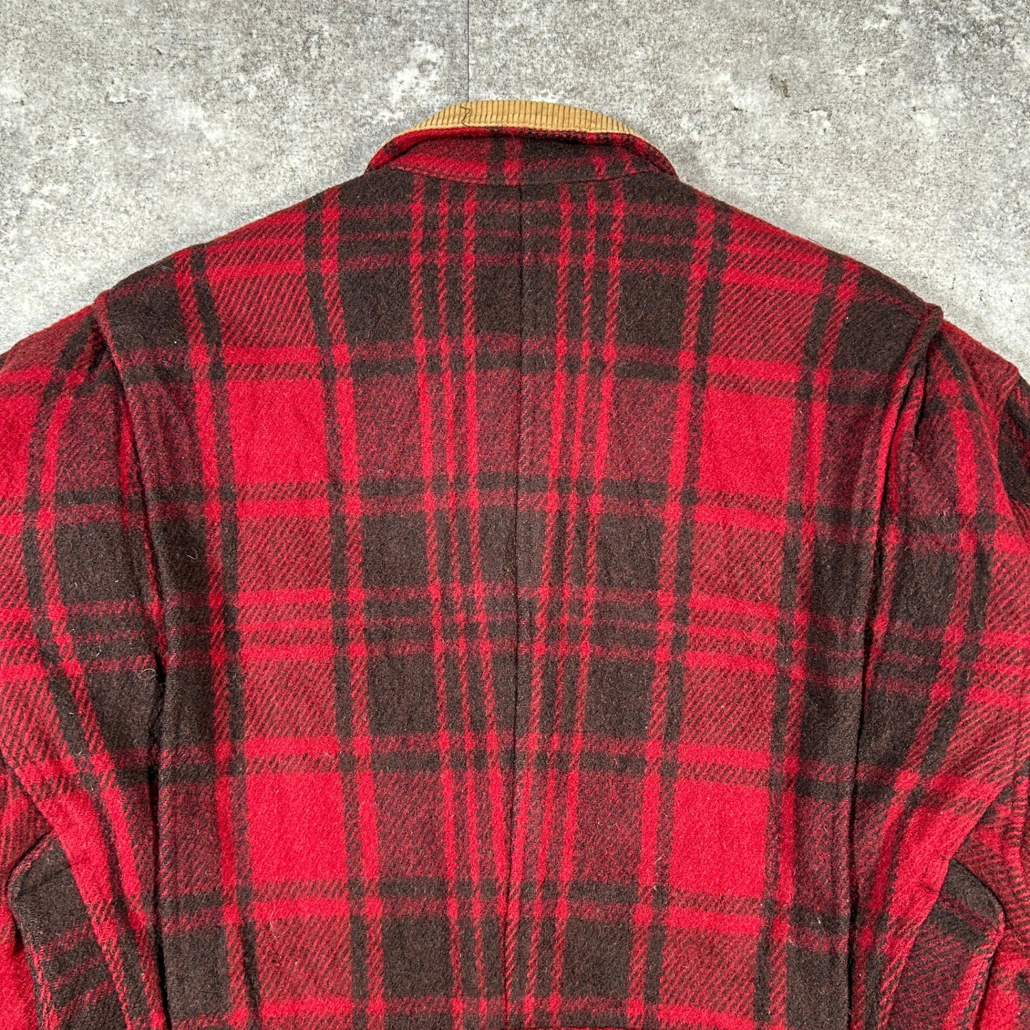 Polo by Ralph Lauren 90s Red Wool Hunting Jacket Size M