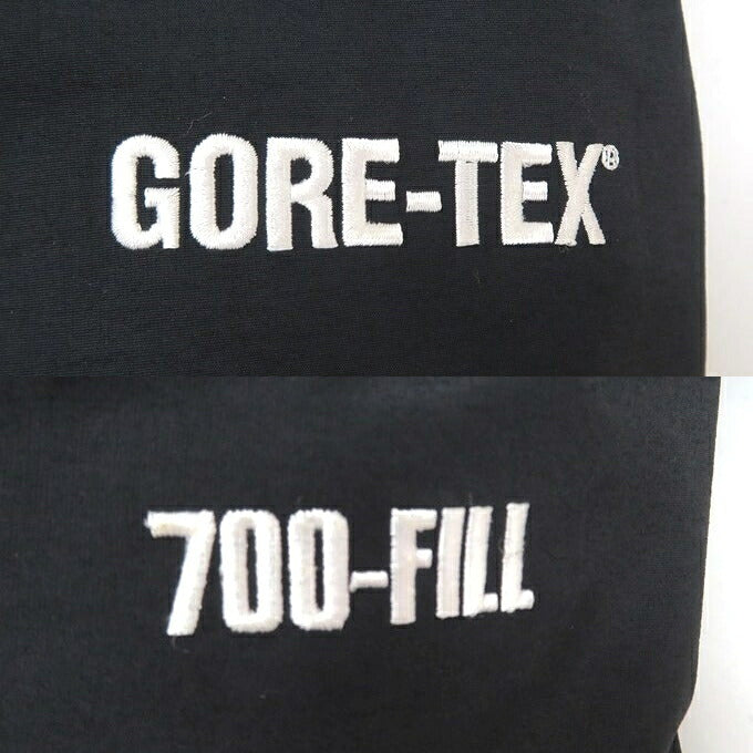 Supreme GORE-TEX 700-Fill Down Parka Black Jacket Size S