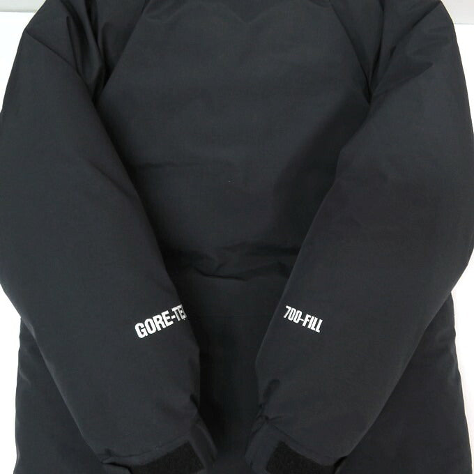 Supreme GORE-TEX 700-Fill Down Parka Black Jacket Size S