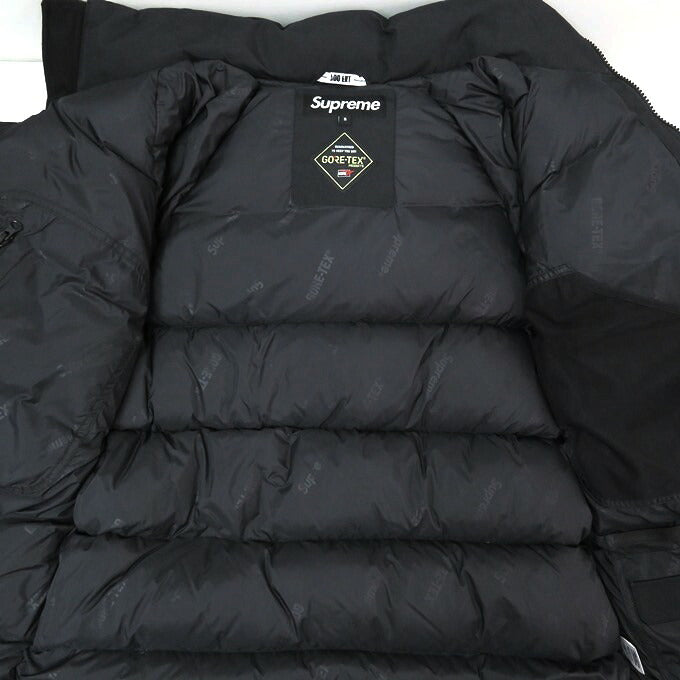 Supreme GORE-TEX 700-Fill Down Parka Black Jacket Size S