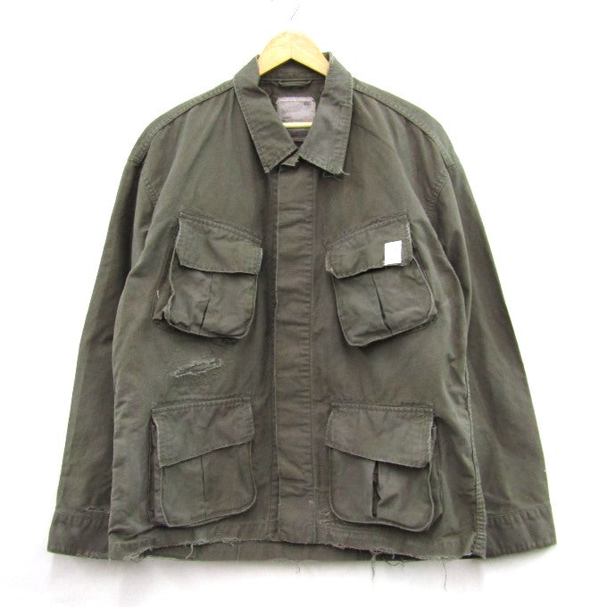 MADNESS 24SS Utility Jungle Jacket Khaki Size L