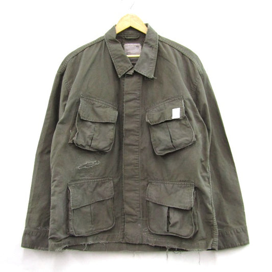 MADNESS 24SS Utility Jungle Jacket Khaki Size L