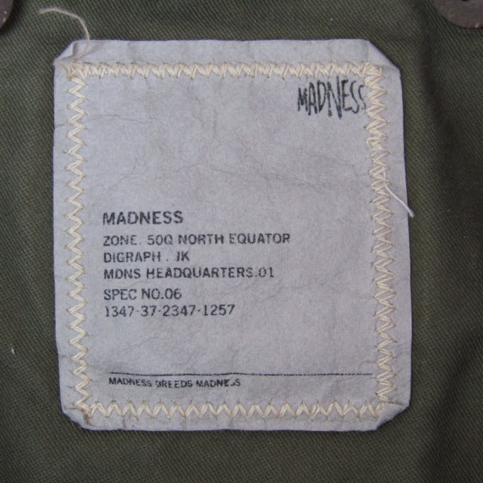MADNESS 24SS Utility Jungle Jacket Khaki Size L