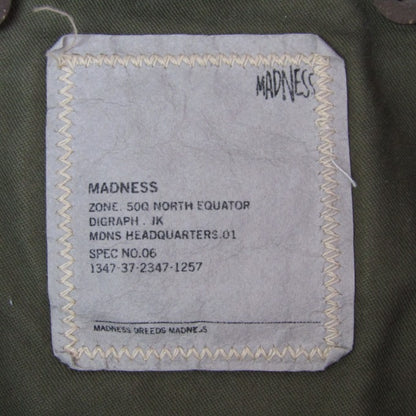 MADNESS 24SS Utility Jungle Jacket Khaki Size L