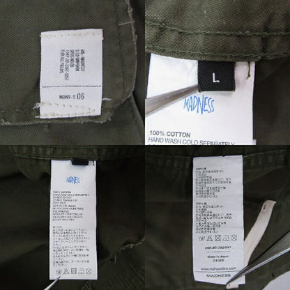 MADNESS 24SS Utility Jungle Jacket Khaki Size L
