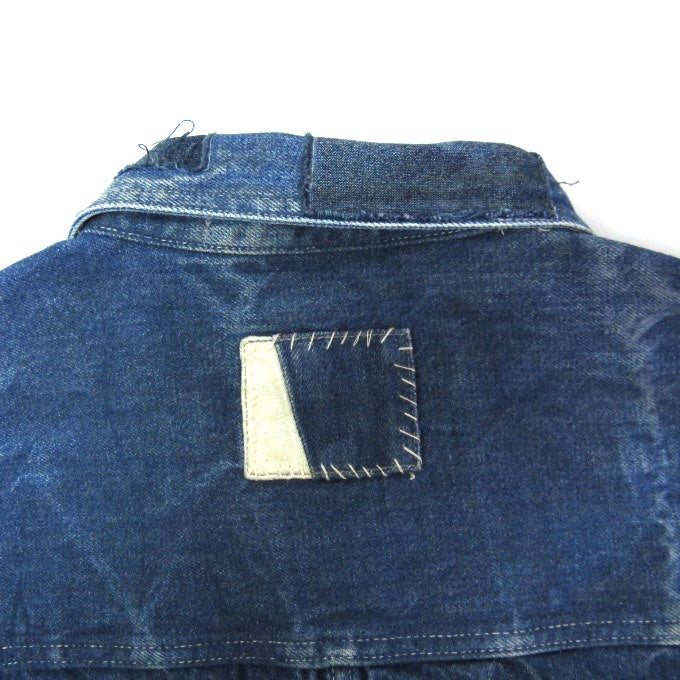 MADNESS 24SS Regenerated Type 1 Trucker Jacket Indigo Size L