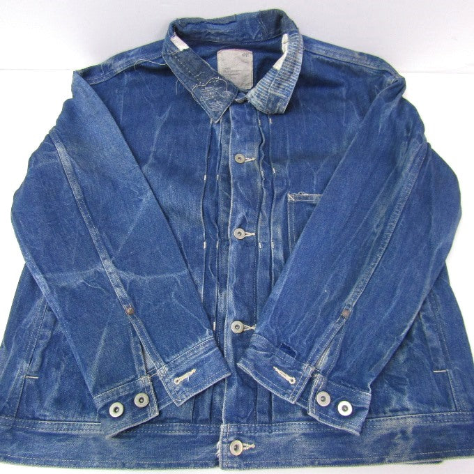 MADNESS 24SS Regenerated Type 1 Trucker Jacket Indigo Size L