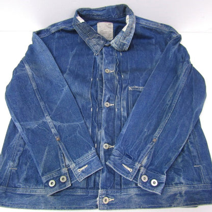 MADNESS 24SS Regenerated Type 1 Trucker Jacket Indigo Size L