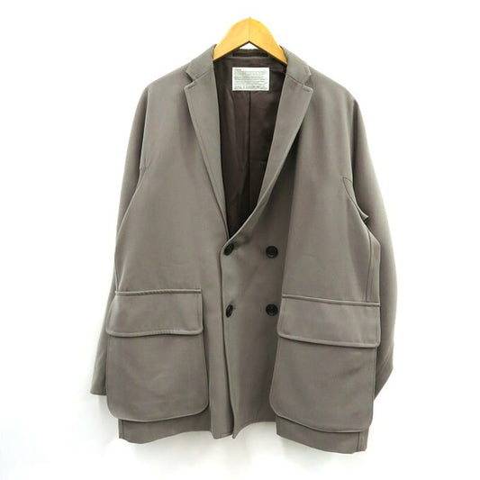 Kolor Vintage Wool Serge Double-Breasted Jacket Size 2
