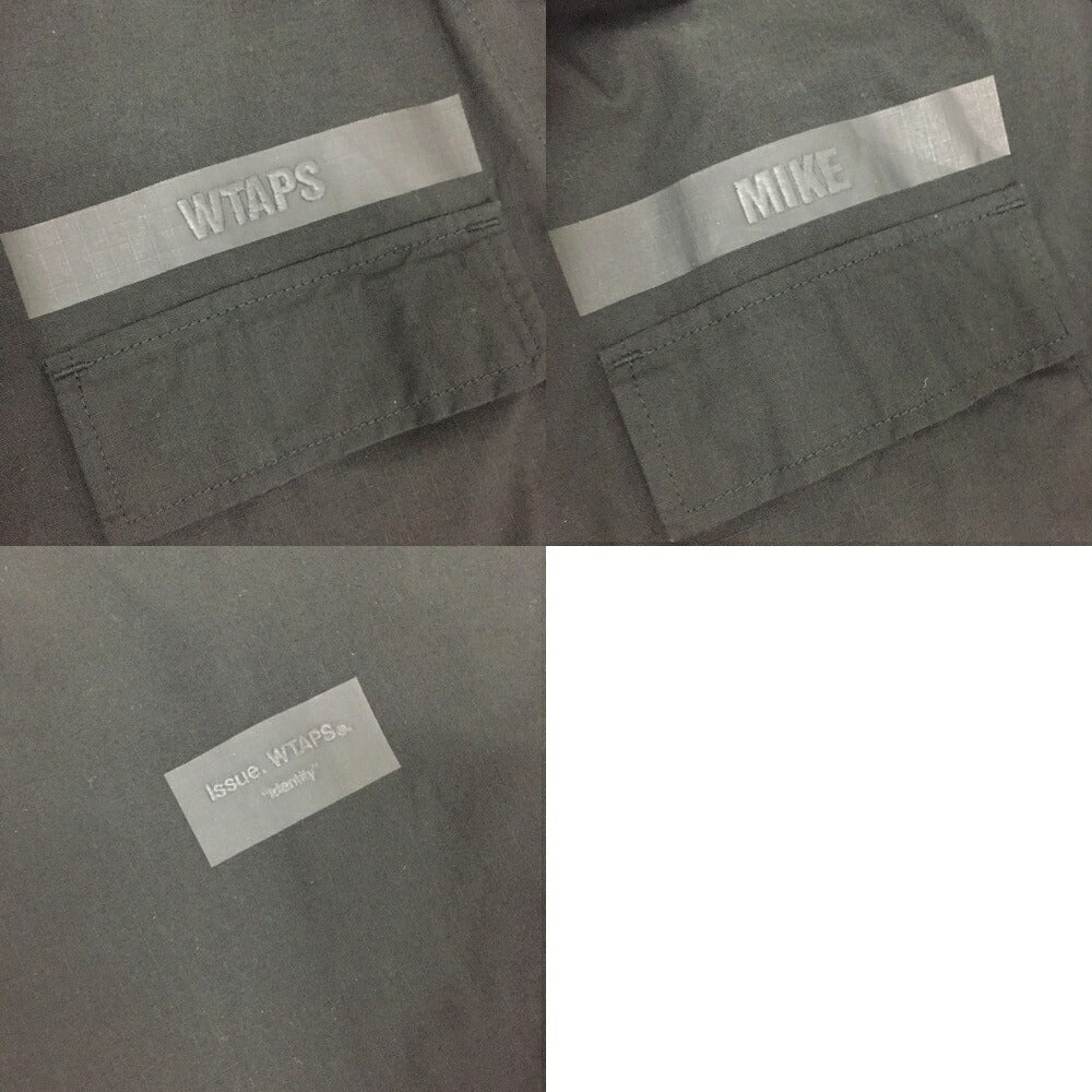 WTAPS JMOD 01 Ripstop Jungle Shirt Black Size 02