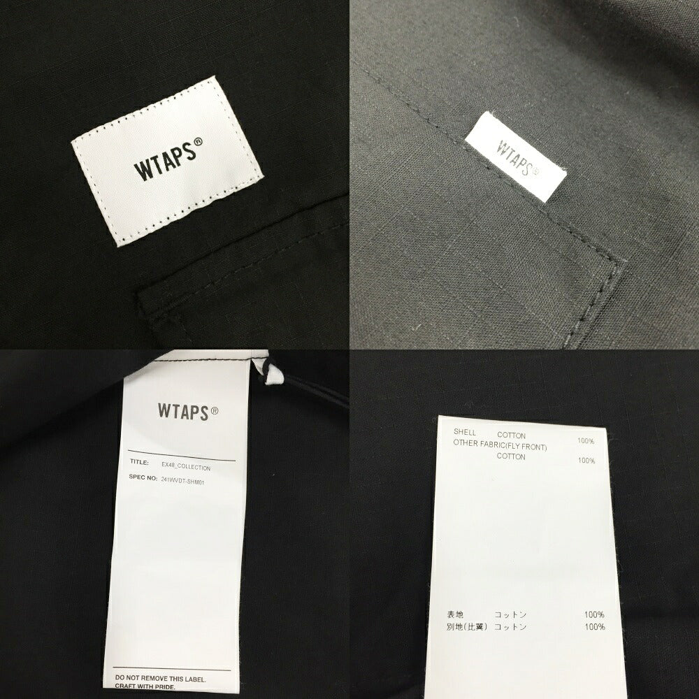 WTAPS JMOD 01 Ripstop Jungle Shirt Black Size 02