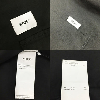 WTAPS JMOD 01 Ripstop Jungle Shirt Black Size 02