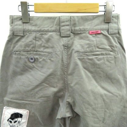 PACCBET Patchwork Pants Gray Size XS