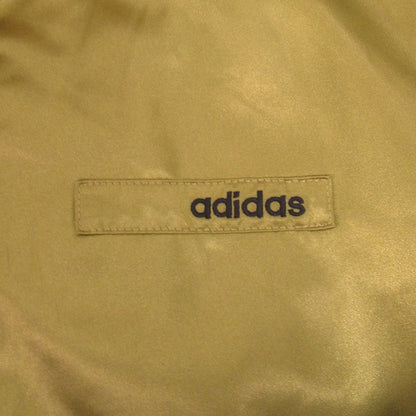 adidas 3-Stripe Varsity Bomber Jacket Gold Size M