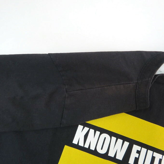sacai "KNOW FUTURE" Print T-Shirt Size 5
