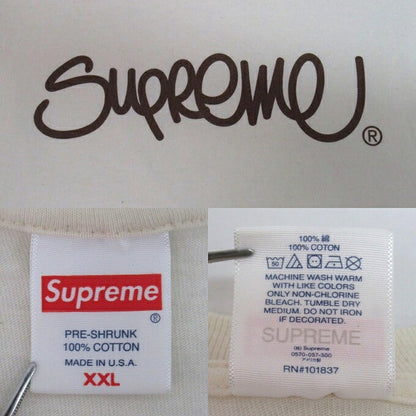 Supreme 22SS Handstyle T-Shirt Natural Size XXL