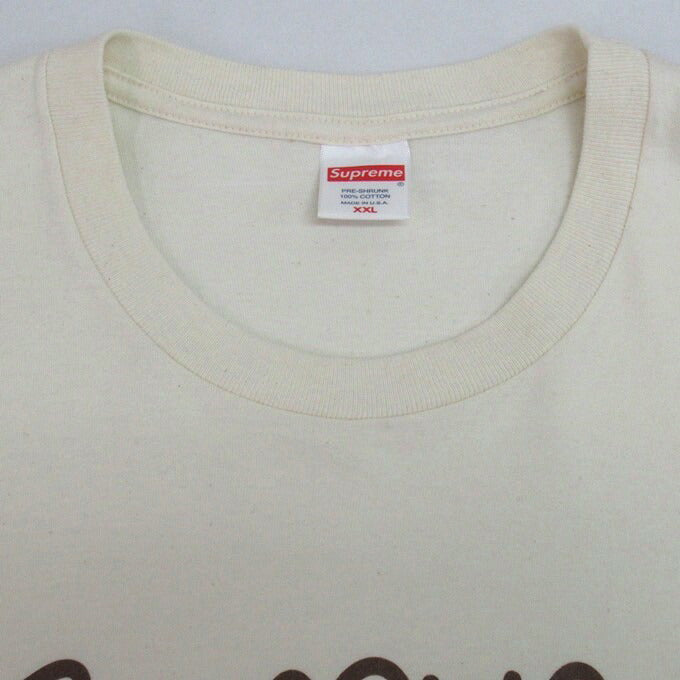 Supreme 22SS Handstyle T-Shirt Natural Size XXL