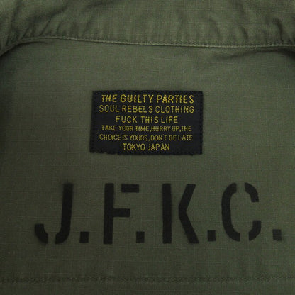 WACKO MARIA Jakuchu Tiger Print Jungle Jacket Khaki Size S