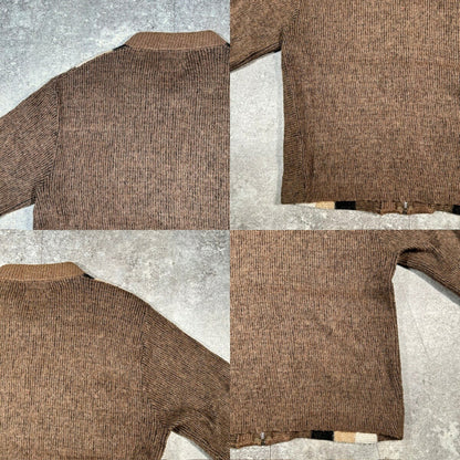 Barclay 60s Mohair Blend Full Zip Cardigan Multi