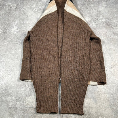 Barclay 60s Mohair Blend Full Zip Cardigan Multi