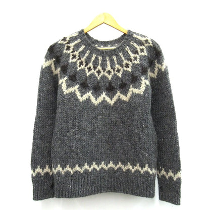 SOPHNET. Wool Nordic Knit Sweater Size M