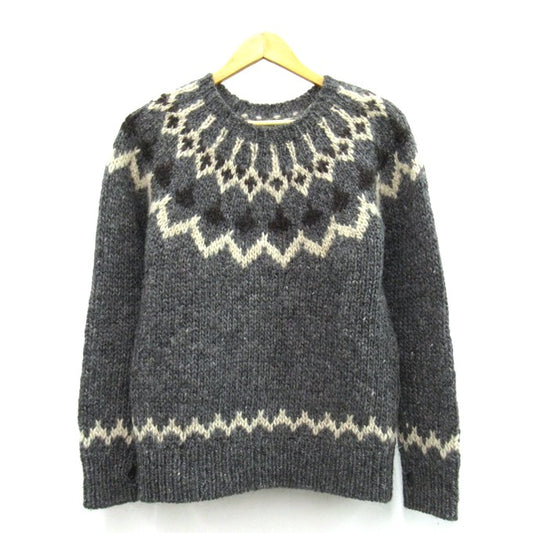 SOPHNET. Wool Nordic Knit Sweater Size M
