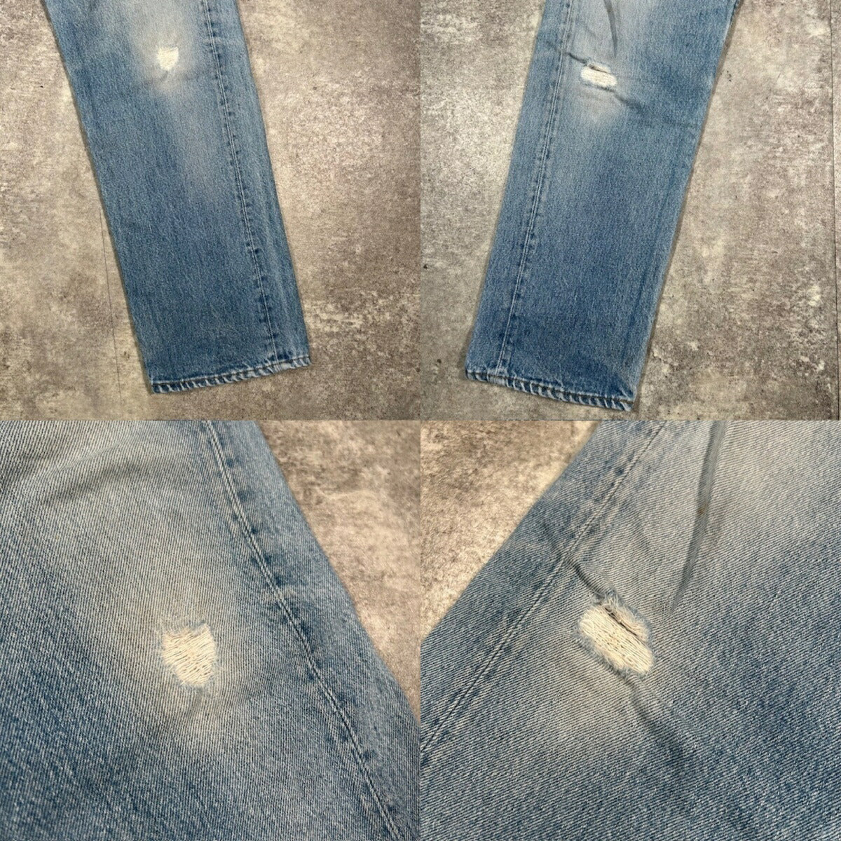 LEVI'S 80s 501 USA Made Denim Jeans Light Blue Size W30