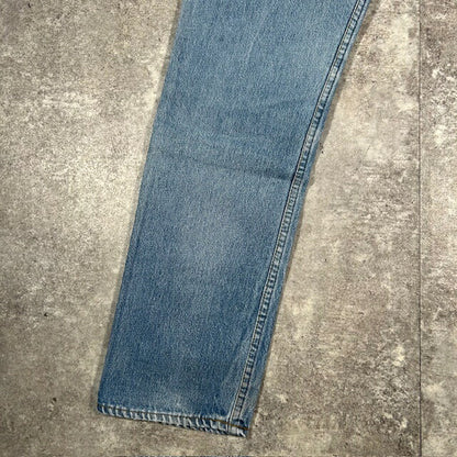 LEVI'S 80s 501 USA Made Denim Jeans Light Blue Size W30