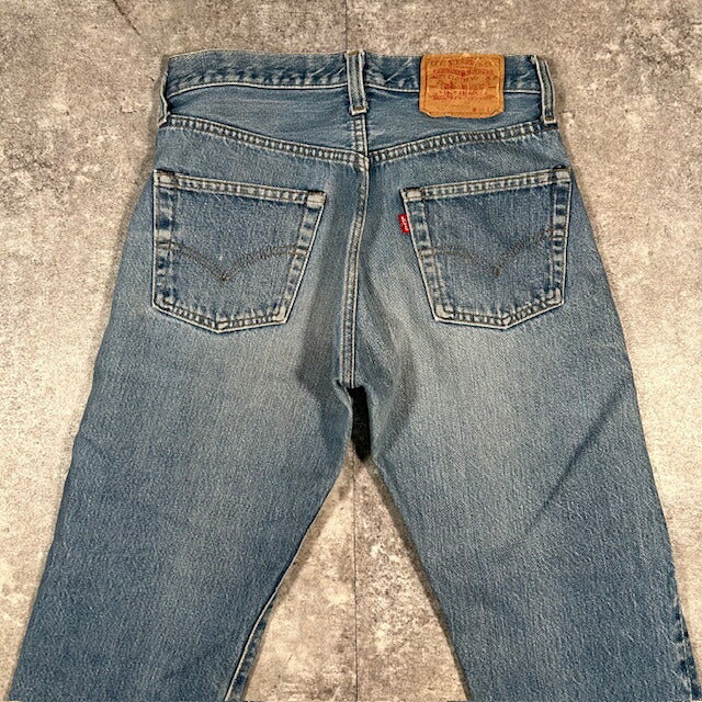 LEVI'S 80s 501 Redline Selvedge Cut-Off Jeans Size W29