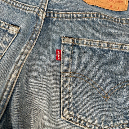 LEVI'S 80s 501 Redline Selvedge Cut-Off Jeans Size W29