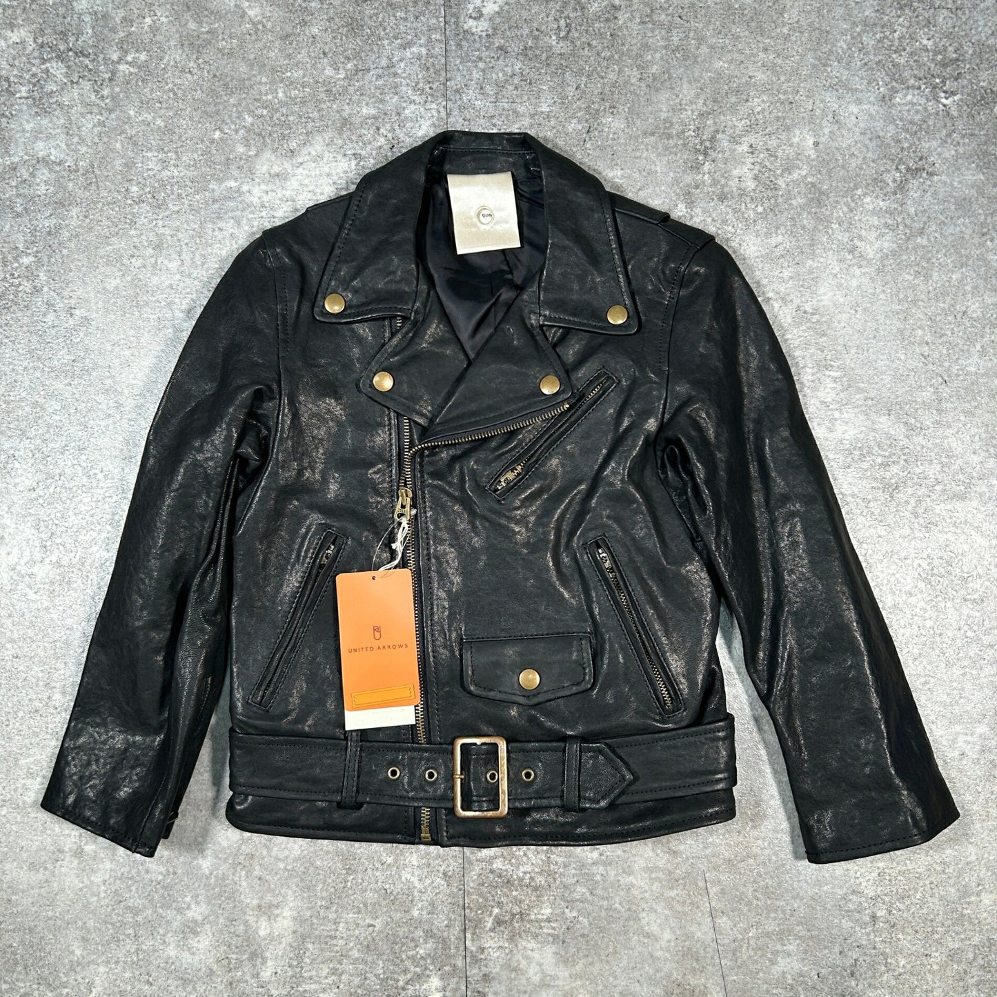 UNITED ARROWS x beautiful people Lamb Jacket Black Size 130