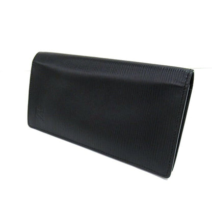 LOUIS VUITTON Epi Brazza Wallet Black