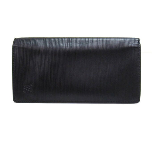 LOUIS VUITTON Epi Brazza Wallet Black