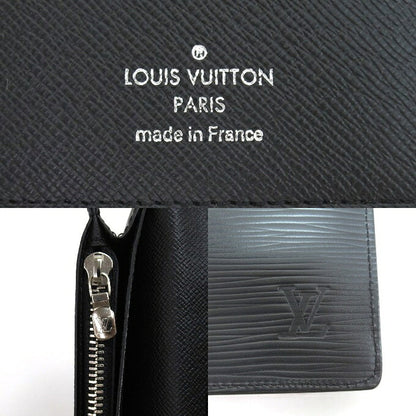 LOUIS VUITTON Epi Brazza Wallet Black