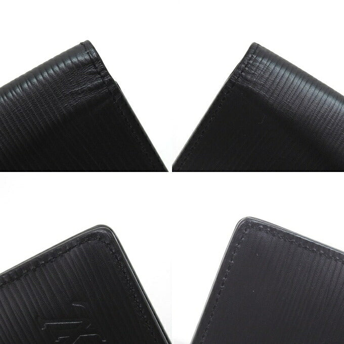 LOUIS VUITTON Epi Brazza Wallet Black