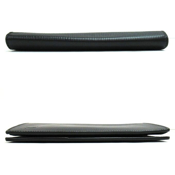LOUIS VUITTON Epi Brazza Wallet Black