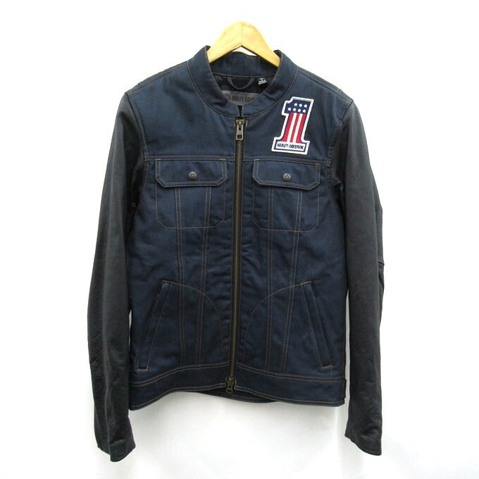 HARLEY DAVIDSON Resistant Denim Riding Jacket Multi Size S