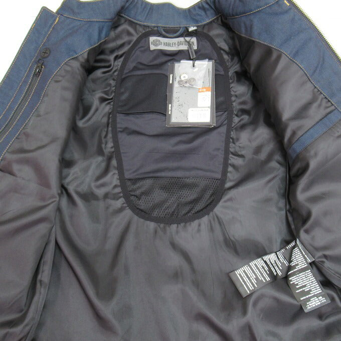 HARLEY DAVIDSON Resistant Denim Riding Jacket Multi Size S