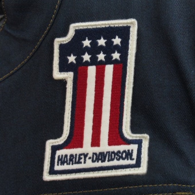 HARLEY DAVIDSON Resistant Denim Riding Jacket Multi Size S
