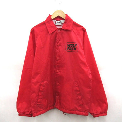 ROTTWEILER 19SS WOLFPACK Coaches Jacket Red Size S