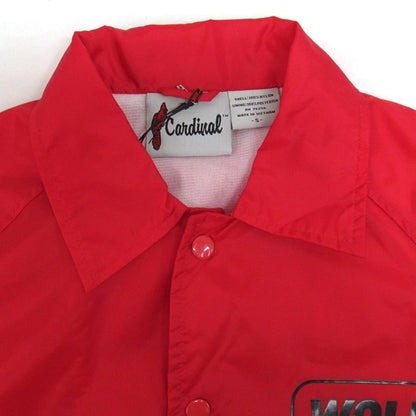 ROTTWEILER 19SS WOLFPACK Coaches Jacket Red Size S