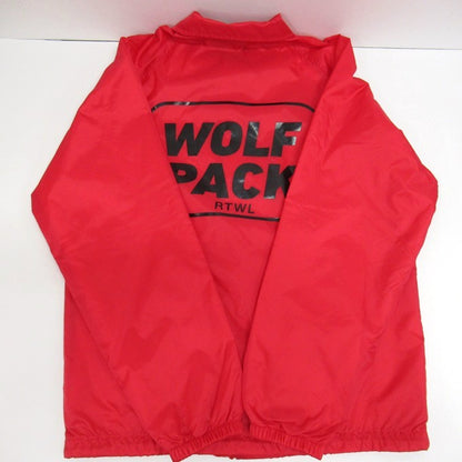ROTTWEILER 19SS WOLFPACK Coaches Jacket Red Size S