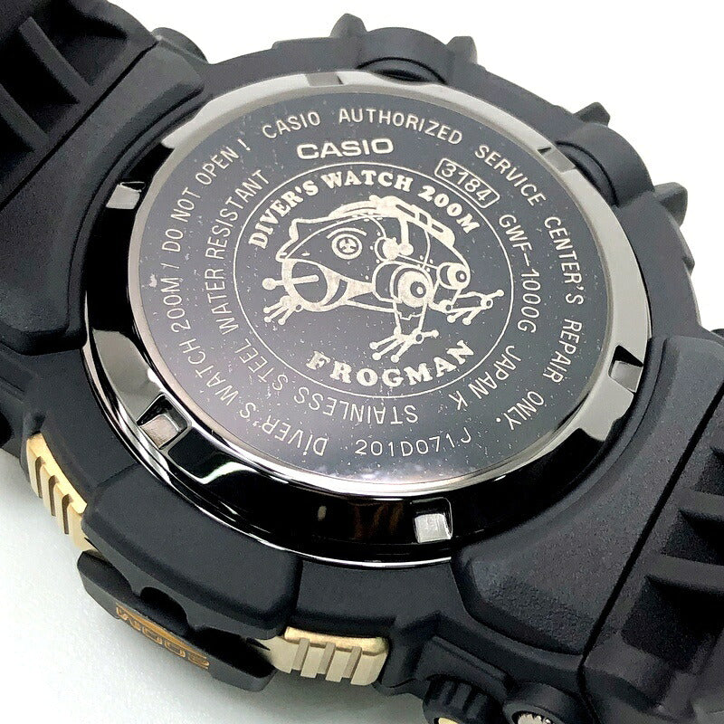 CASIO G-SHOCK Frogman GWF-1000G-1 Gold Watch Size ONE SIZE