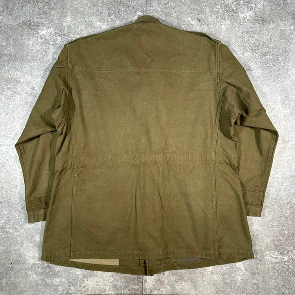 Military 50s French Army M-47 Early Jacket Green Size XXL