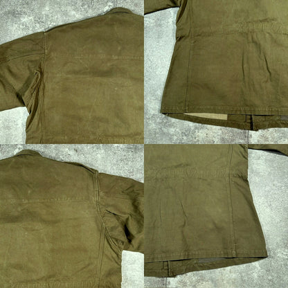 Military 50s French Army M-47 Early Jacket Green Size XXL