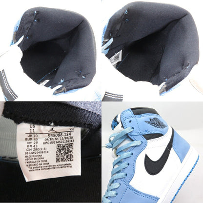 NIKE AIR JORDAN 1 Retro High OG White UNC Blue Sneakers