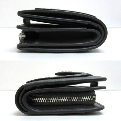 MICHAEL KORS Mercer Small Leather Wallet Gray Size ONE SIZE